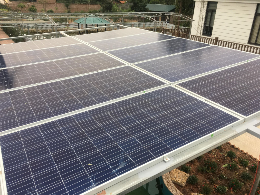 Chi phí trọn gói cho 5KW điện mặt trời áp mái