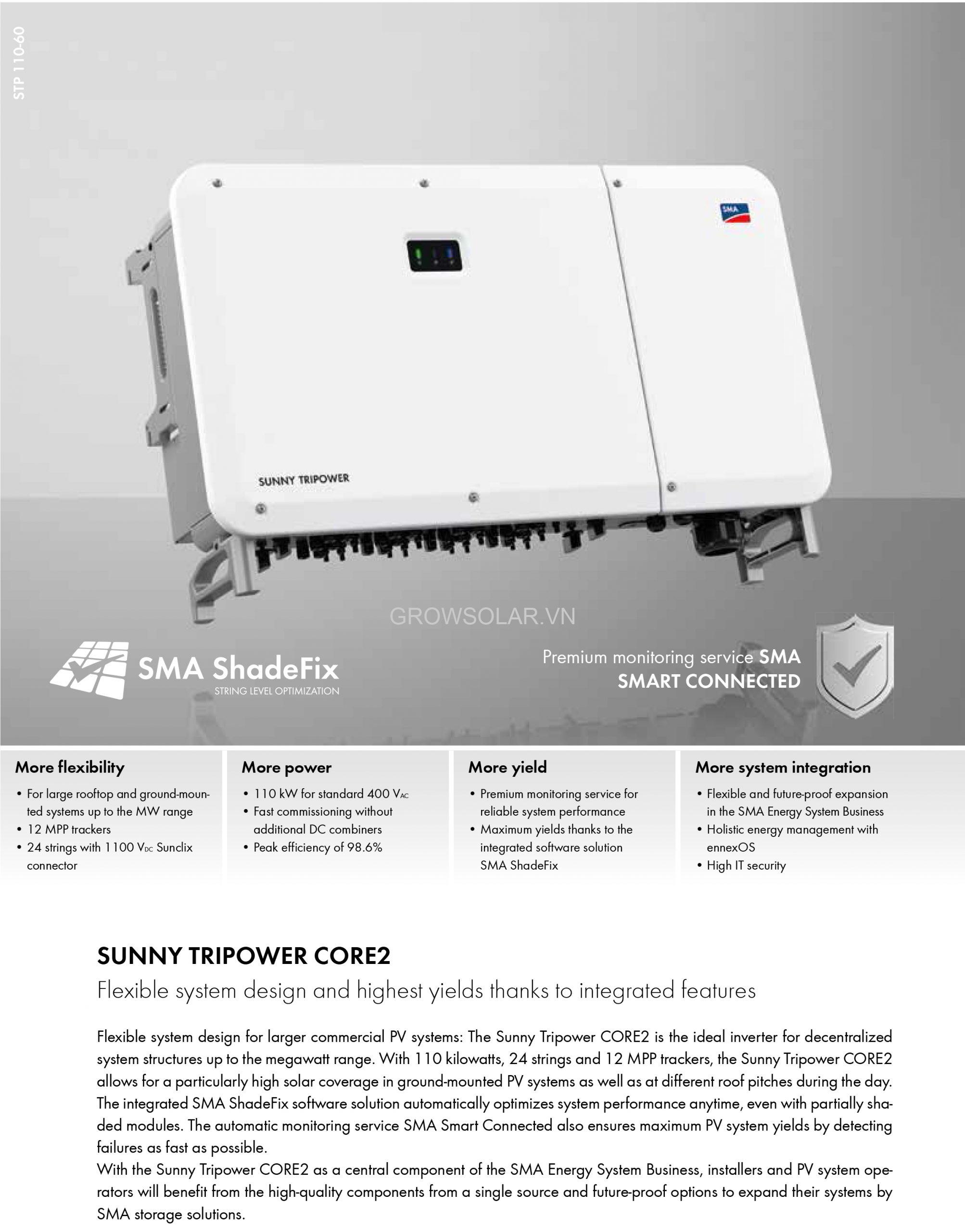 inverter SMA 110kw