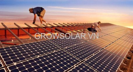 Trọn bộ 100kWp điện mặt trời áp mái