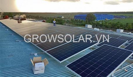 Trọn bộ 150kWp điện mặt trời áp mái