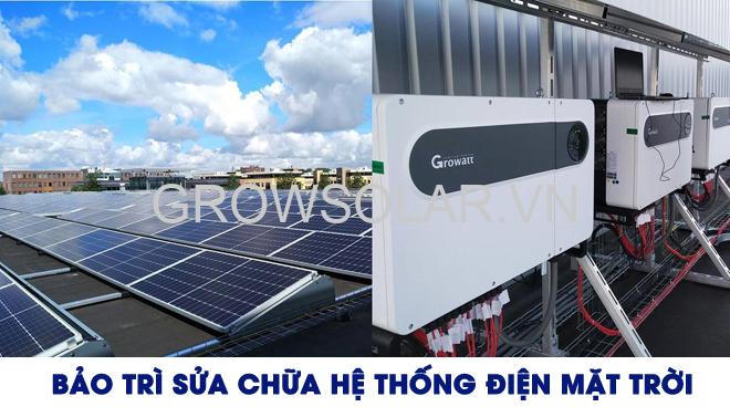 Dịch vụ bảo trì sửa chữa hệ thống điện mặt trời