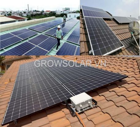 Trọn gói hệ thống điện mặt trời 17kWp